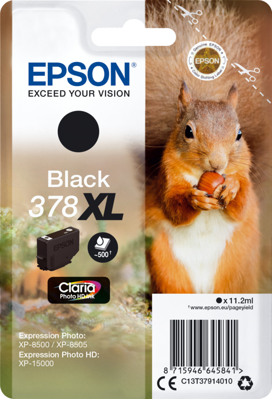 Epson 378XL Cartridge Zwart