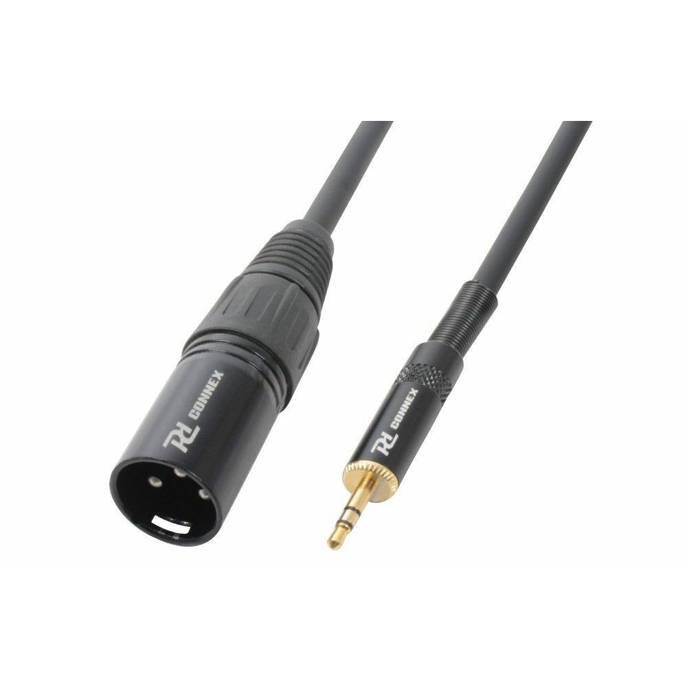 PD Connex 3.5mm mini jack Stereo - XLR Male kabel 0.5 meter