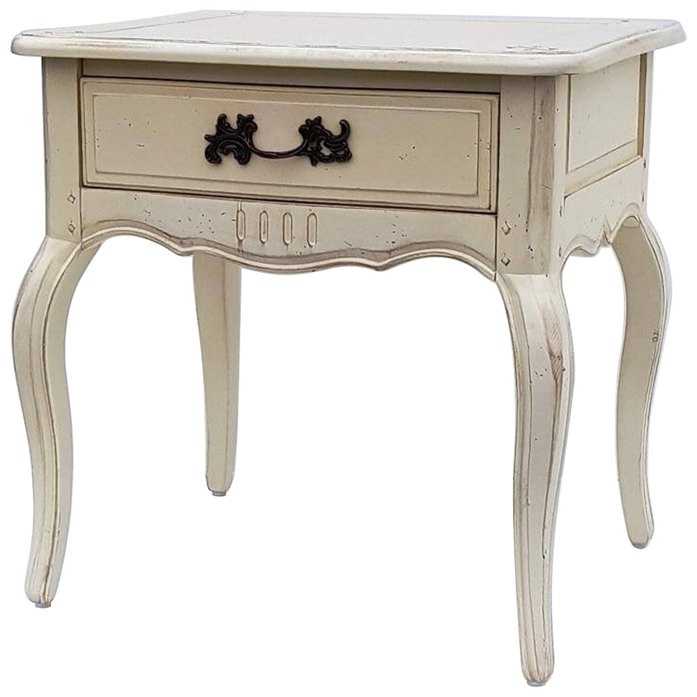 Прикроватная тумба в стиле прованс Beige Montmartre Provence Bedside Table