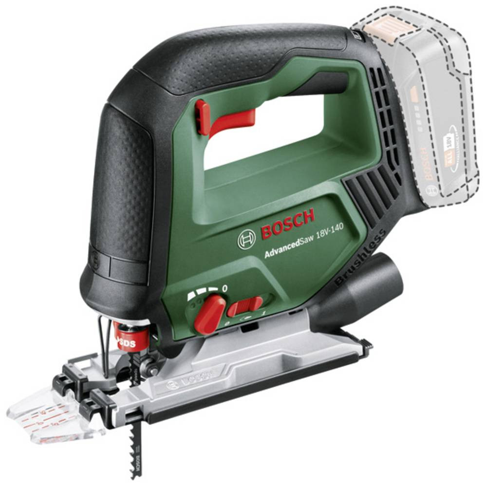 Bosch Home and Garden AdvancedSaw 18V-140 0603013000 Accu-decoupeerzaag 18 V