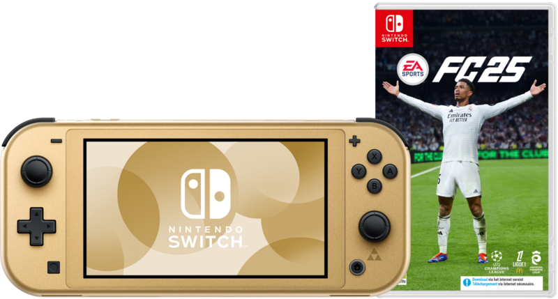 Nintendo Switch Lite Zelda Edition + EA Sports FC 25