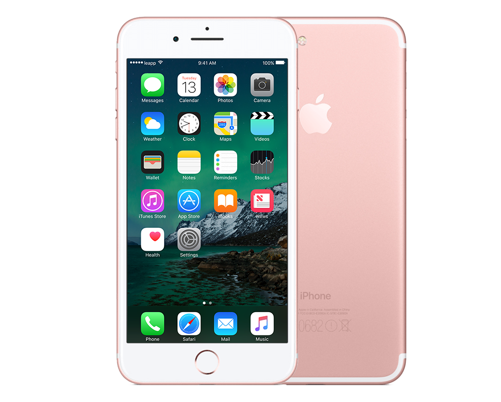 Refurbished iPhone 7 Plus Rosegoud Als nieuw