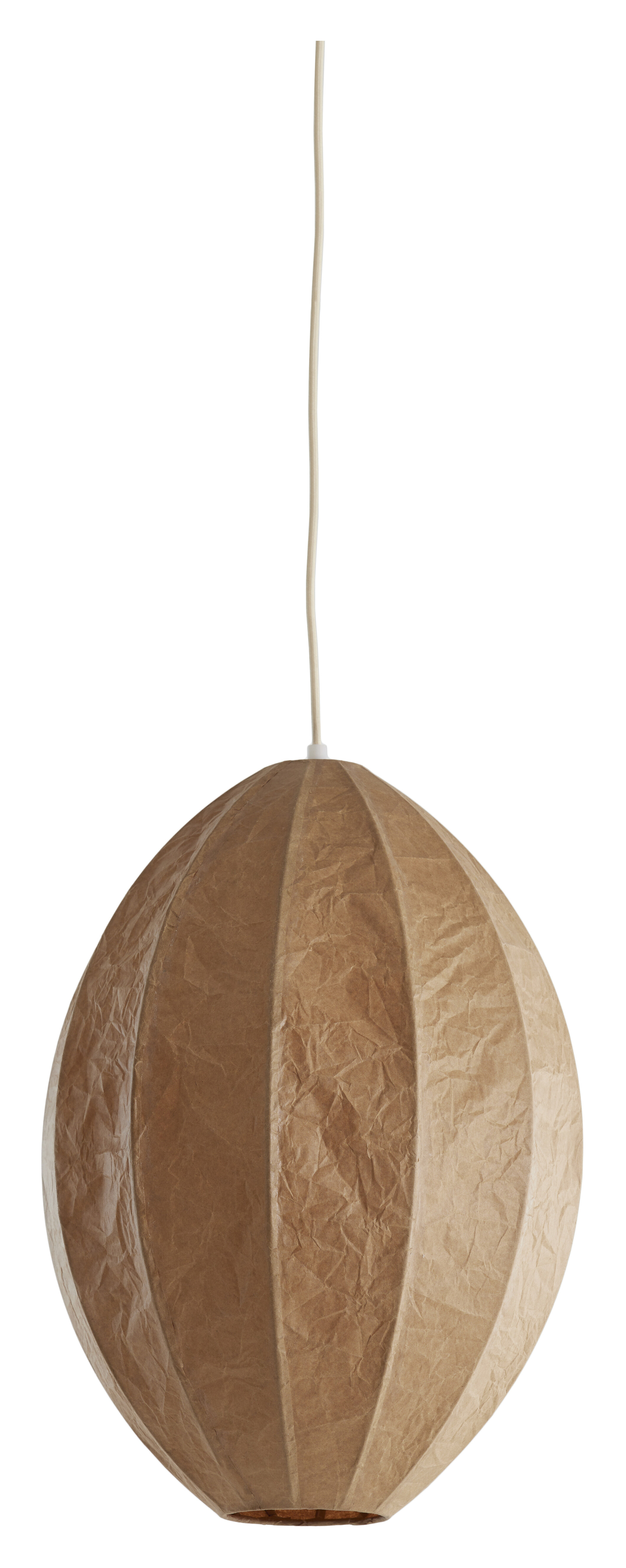 Light & Living Hanglamp Milatos Kraftpapier - Bruin