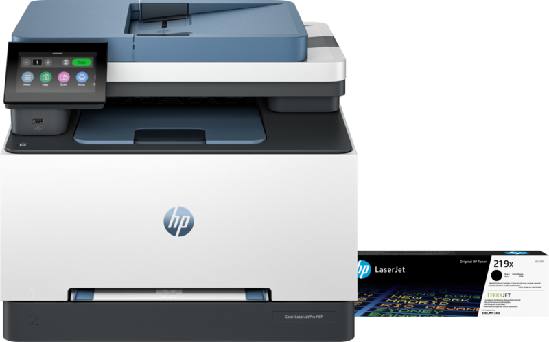 HP Color LaserJet 3302fdw + 1 extra zwarte toner