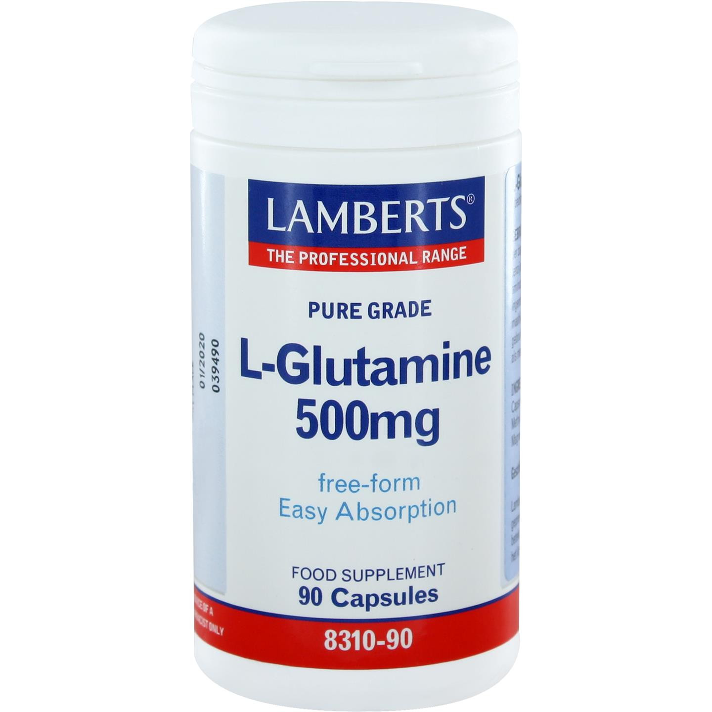 L-Glutamine 500 mg