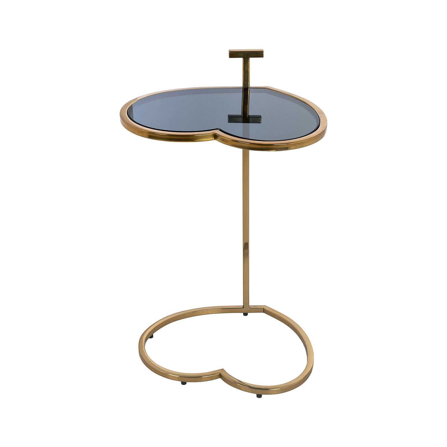 Richmond Bijzettafel Love 41 x 34cm - Brushed Gold