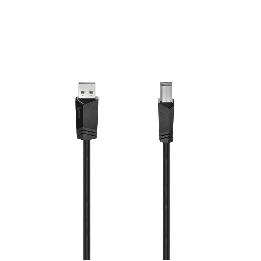 Hama USB-KABEL, USB 2.0, 480 MBIT/S, 3,00 M Kabel Zwart