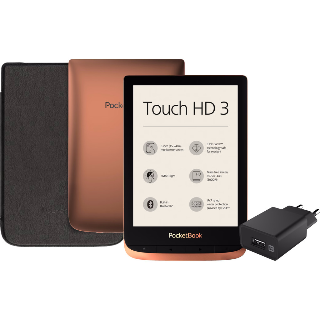 PocketBook Touch HD 3 + Accessoirepakket