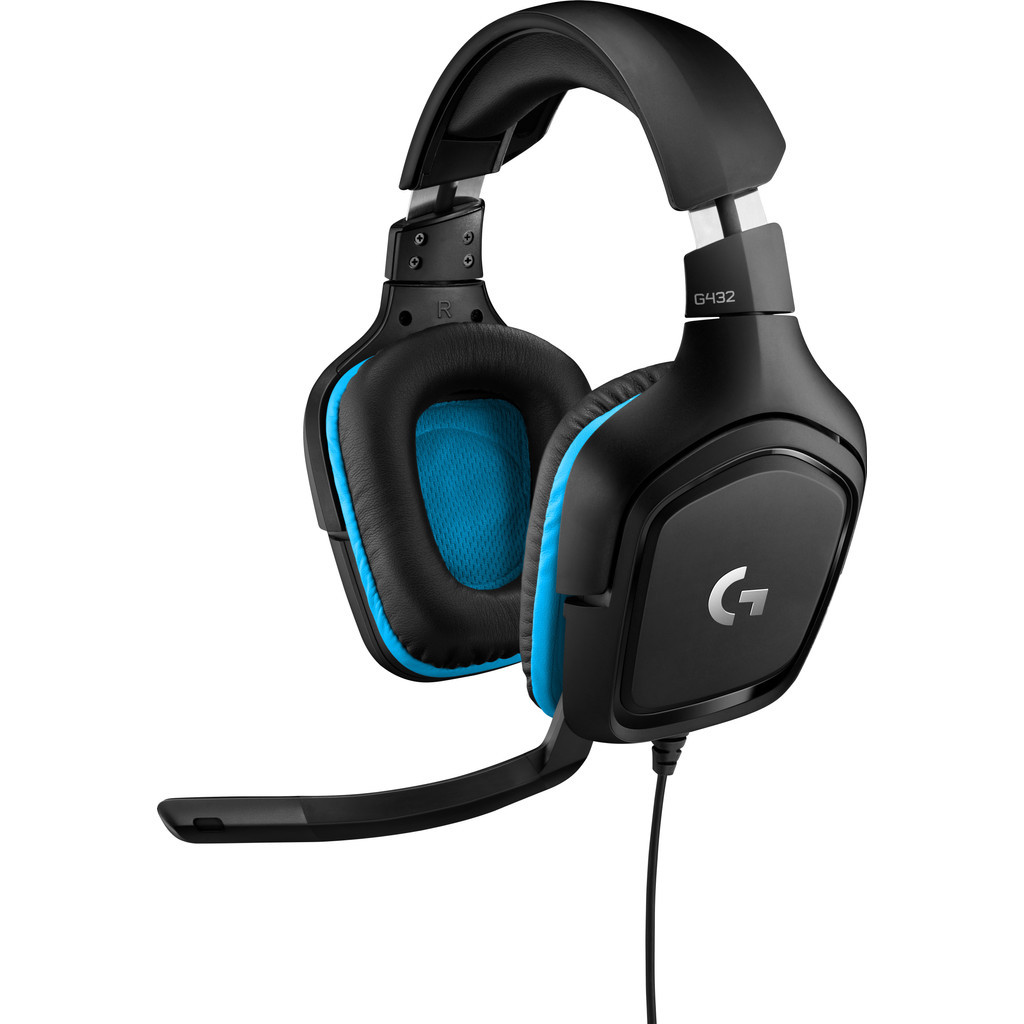 Logitech G432 7.1 Surround Sound Wired Gaming Headset