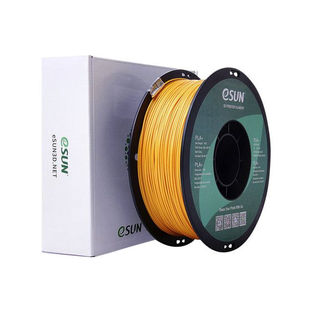 3D Filament Esun 1.75mm PLA 1kg goud