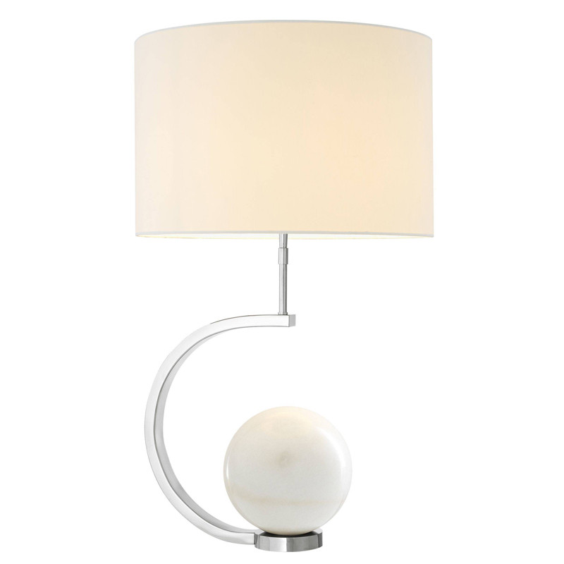 Настольная лампа Eichholtz Table Lamp Luigi white marble