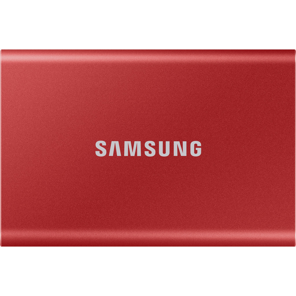 Samsung T7 Portable SSD 2TB Rood