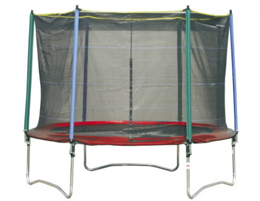 Trampoline met veiligheidsnet ø250cm