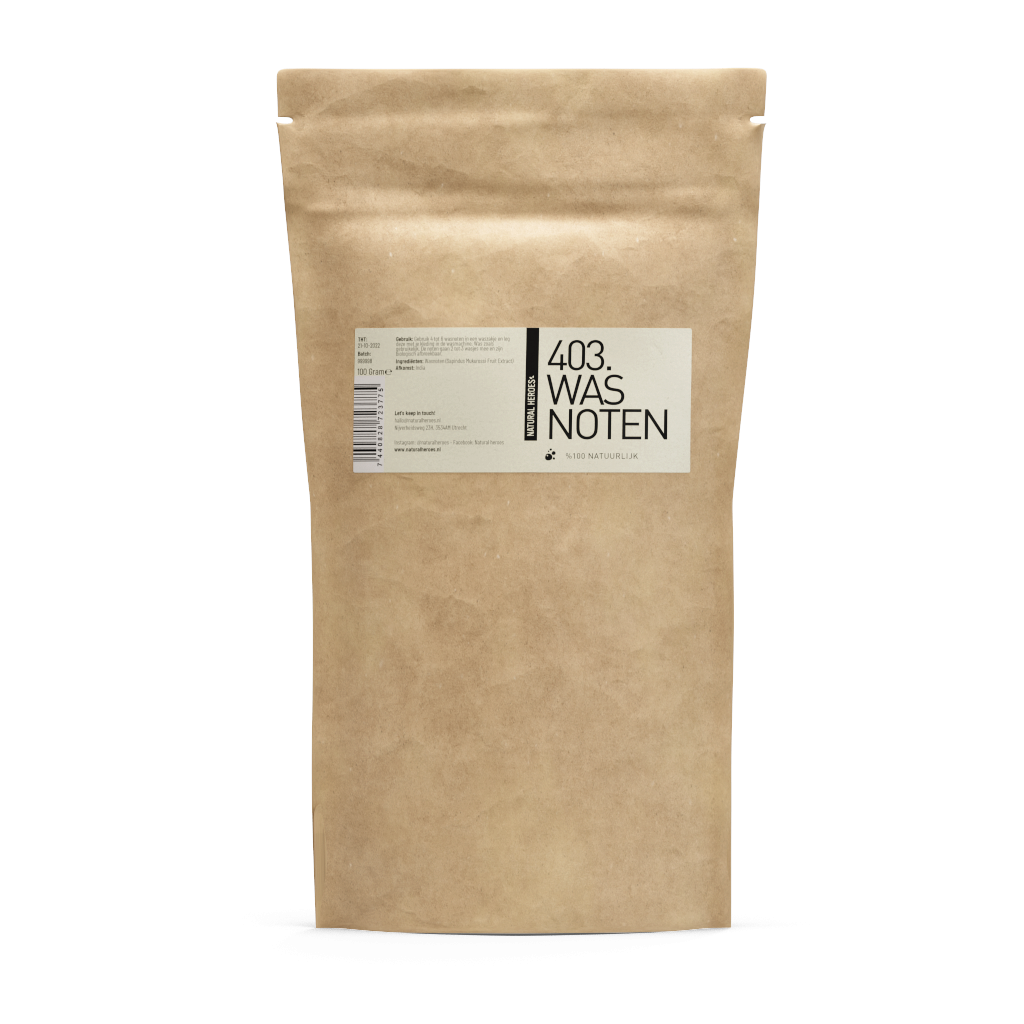 Wasnoten (100% Natuurlijk) 100 gram