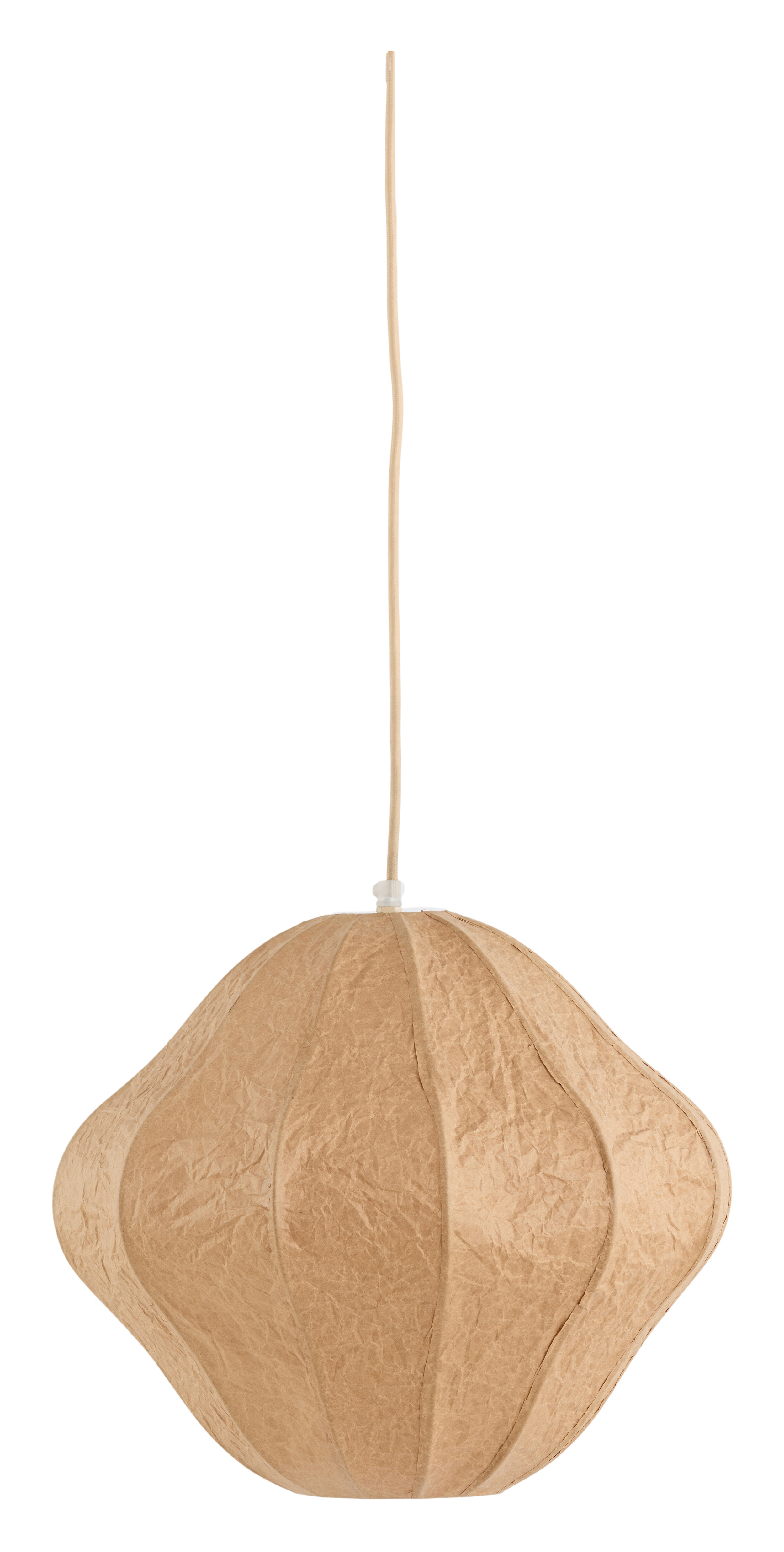 Light & Living Hanglamp Sukau Kraftpapier - Bruin