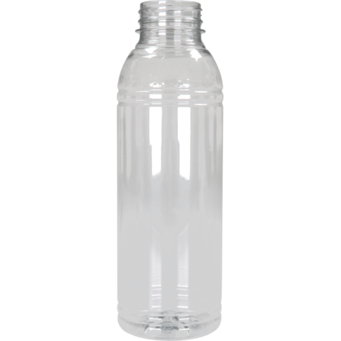 Fles | petfles | Gerecycled PET | zonder dop | 500ml | transparant | 108 stuks