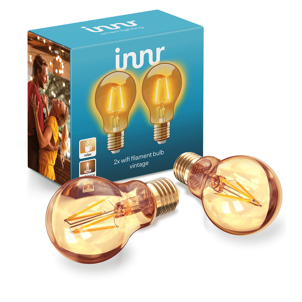 Innr Wifi E27 Filament Bulb Vintage 2-pack