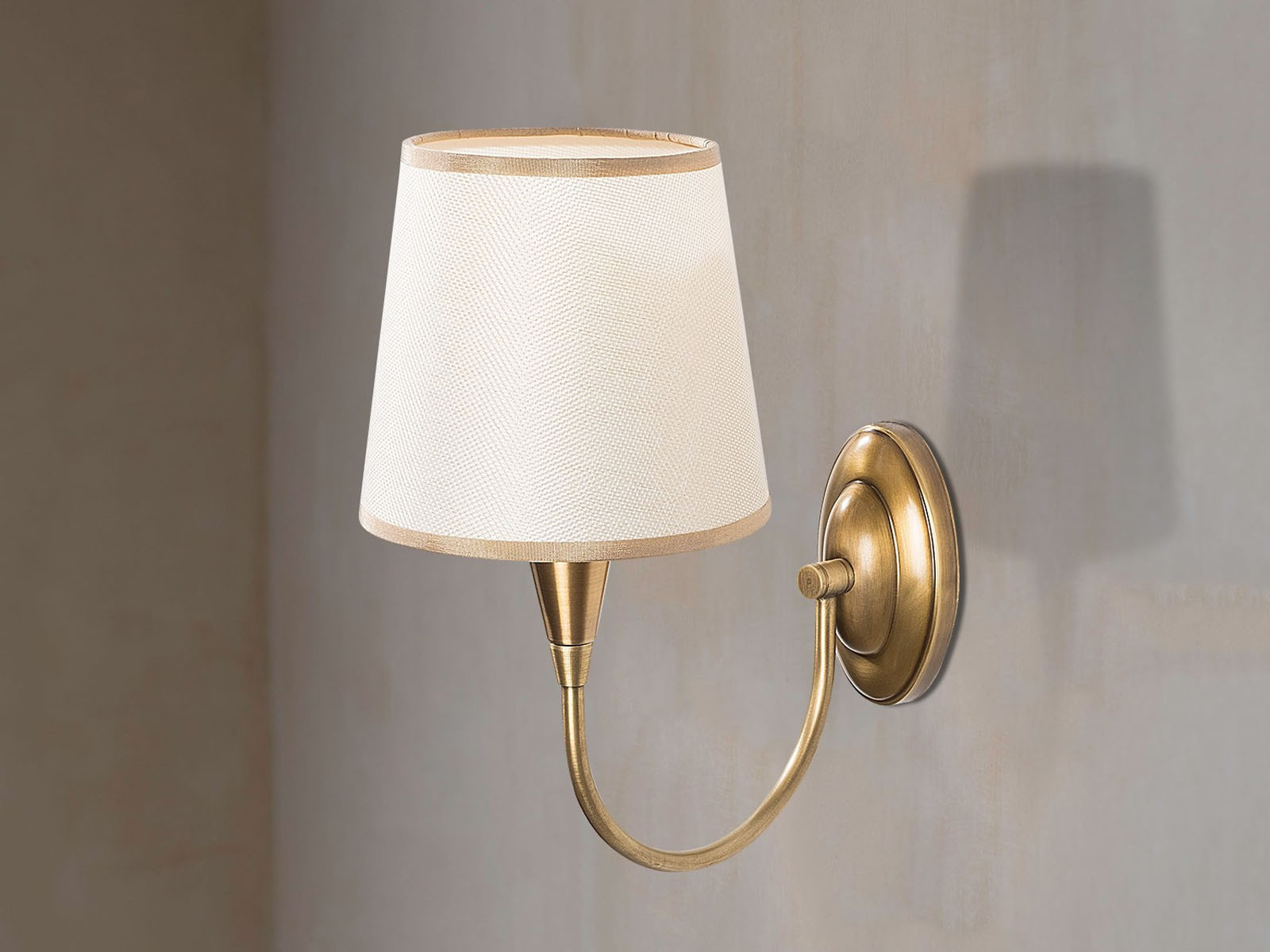 Wandlamp LERIDA 1 goud