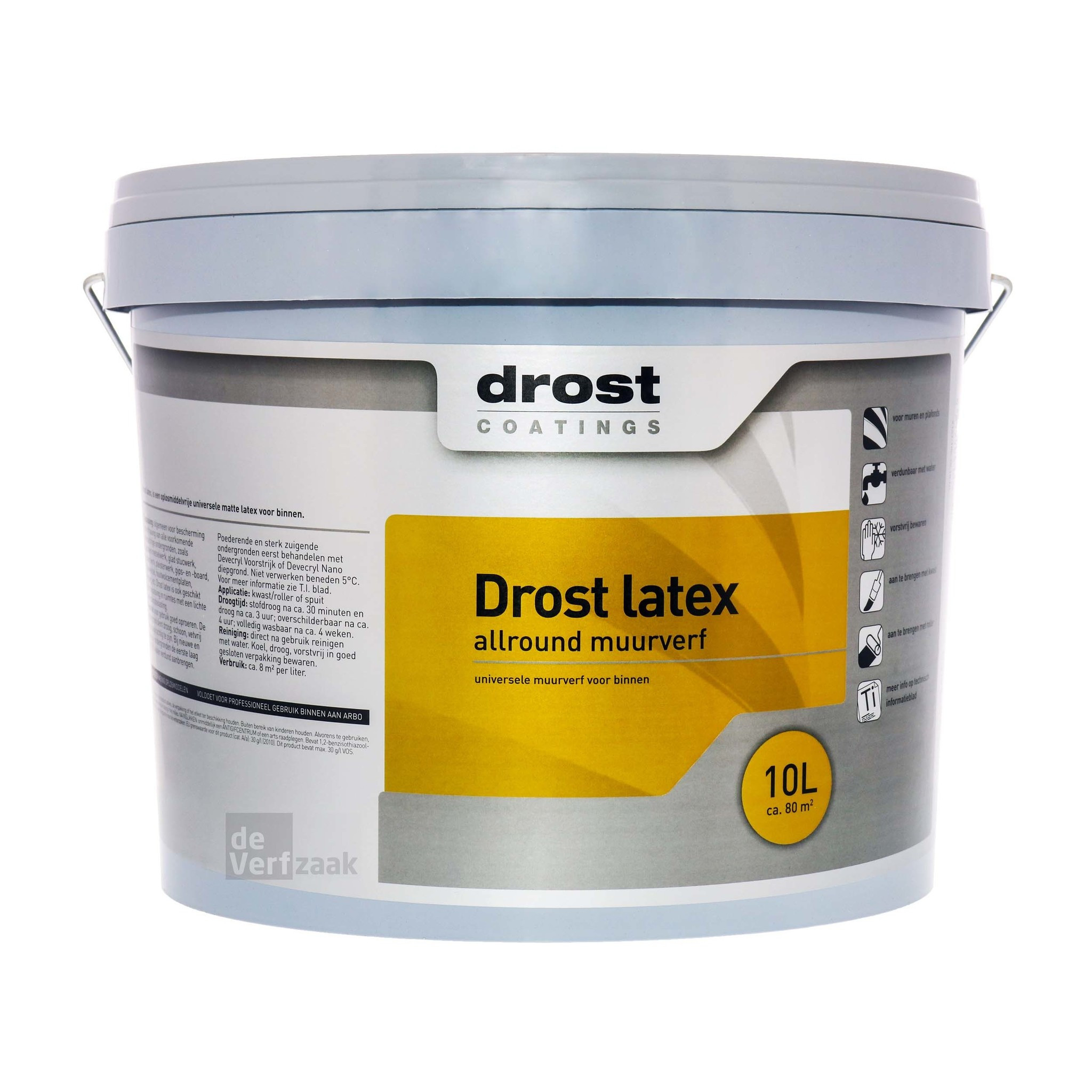 Drost Latex Allround Muurverf - Zwart