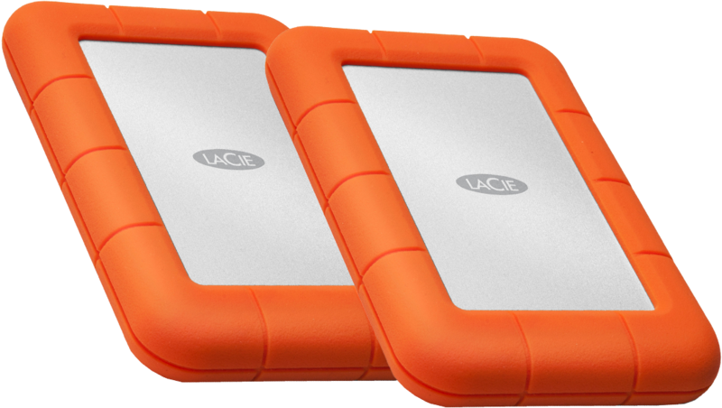 LaCie Rugged USB-C 2TB - Duo pack