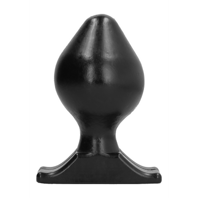 All Black Butt Plug - 6 / 16 cm