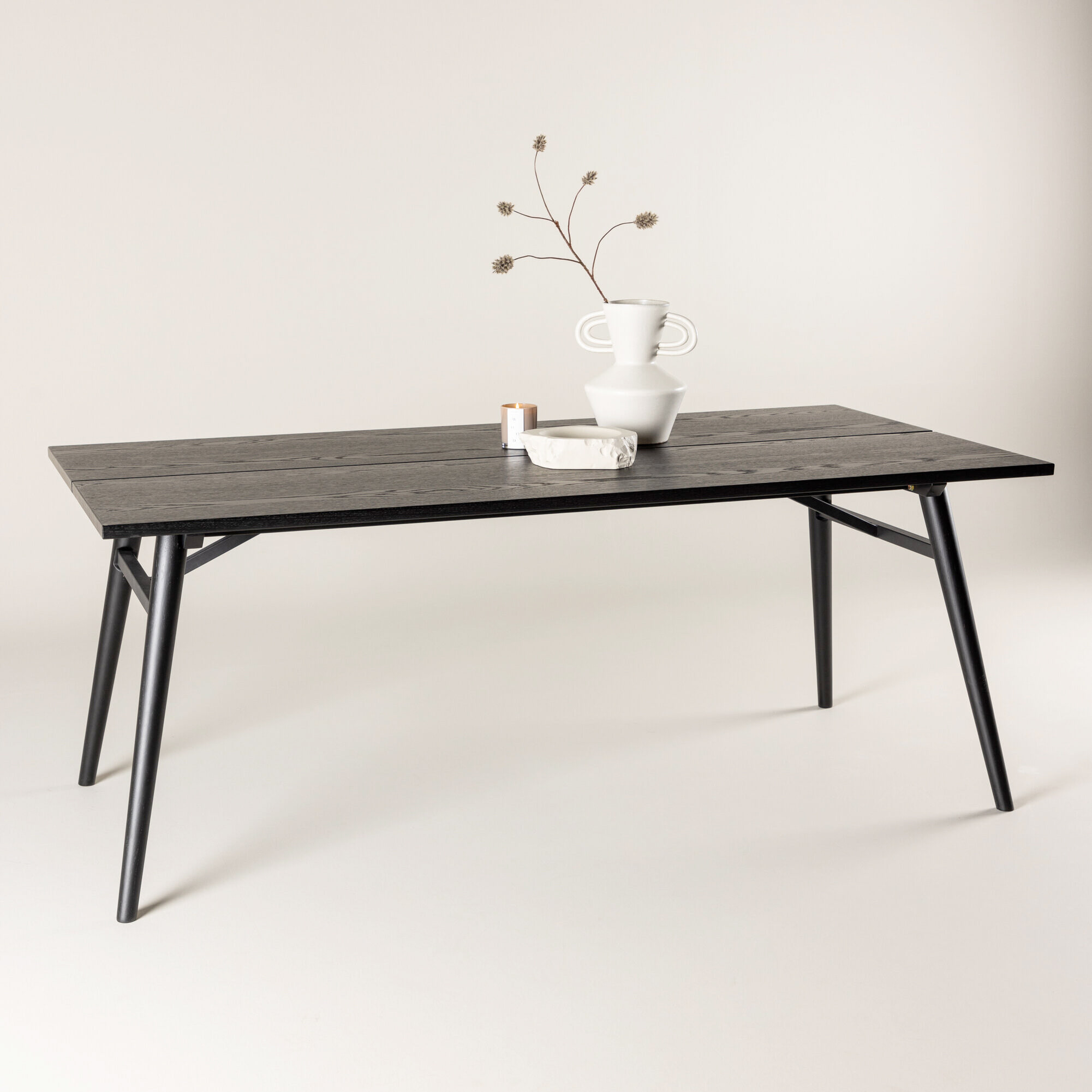 Nohr Eettafel Lateka 195 x 95cm - Zwart