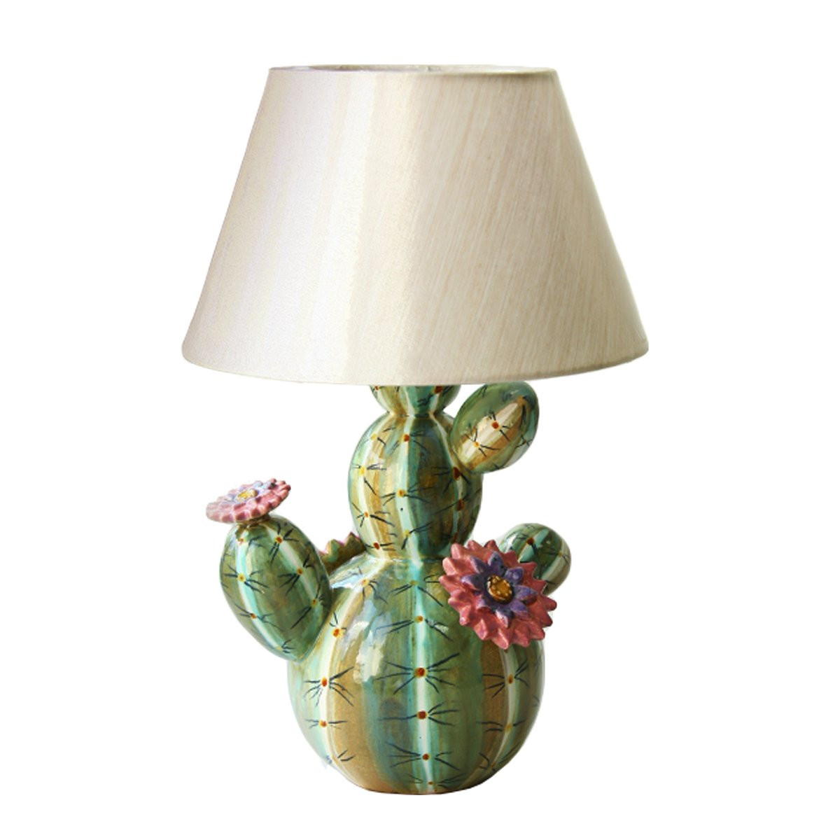 Настольная лампа Flowering Cactus lamp