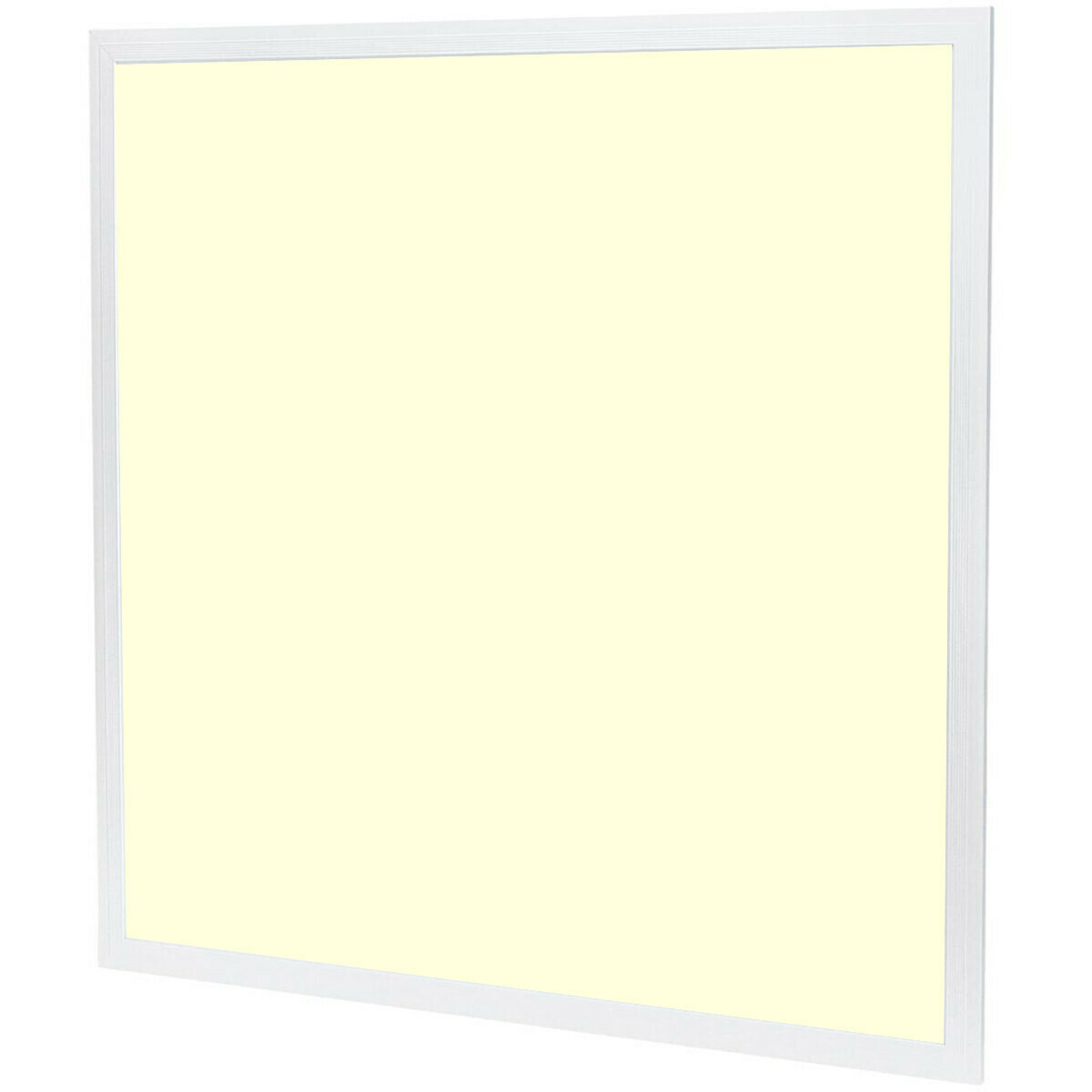 LED Paneel - Aigi Limno Slim - 60x60 - Warm Wit 3000K - 32W - Smart LED - Slimme LED - Dimbaar - Inbouw Vierkant - Mat Wit - Flikkervrij