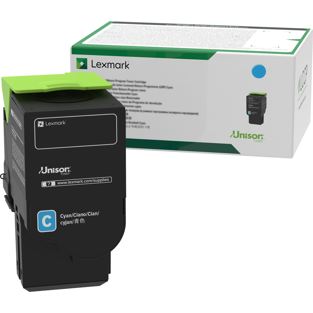 Lexmark C242X Toner Cyaan