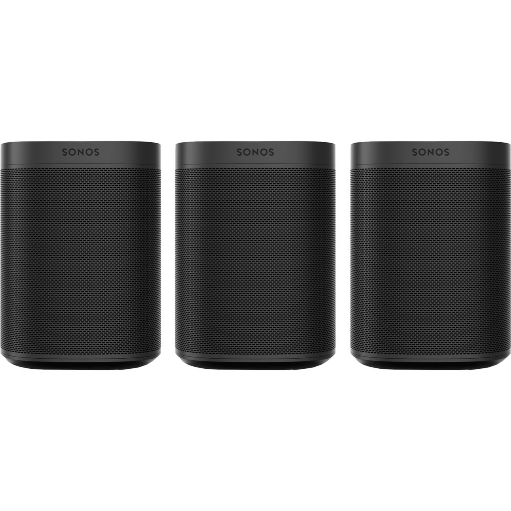 Sonos One SL 3-pack Zwart