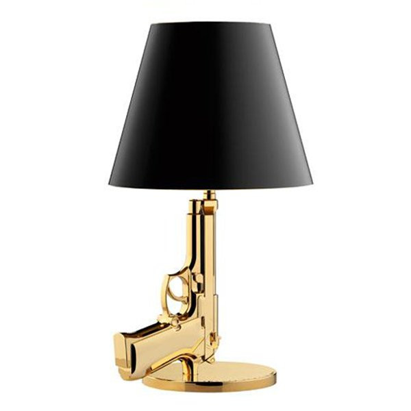 Настольная лампа Flos Guns Bedside Gold