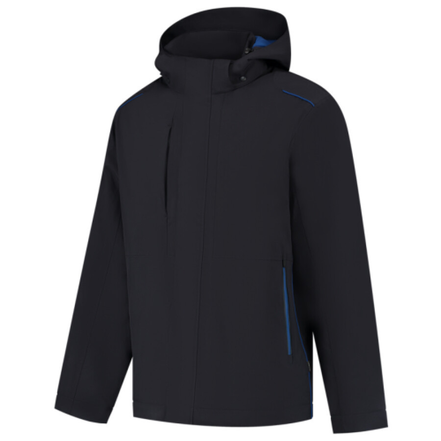 Tricorp Winter Tech Shell Accent Navy-Royal blue XL