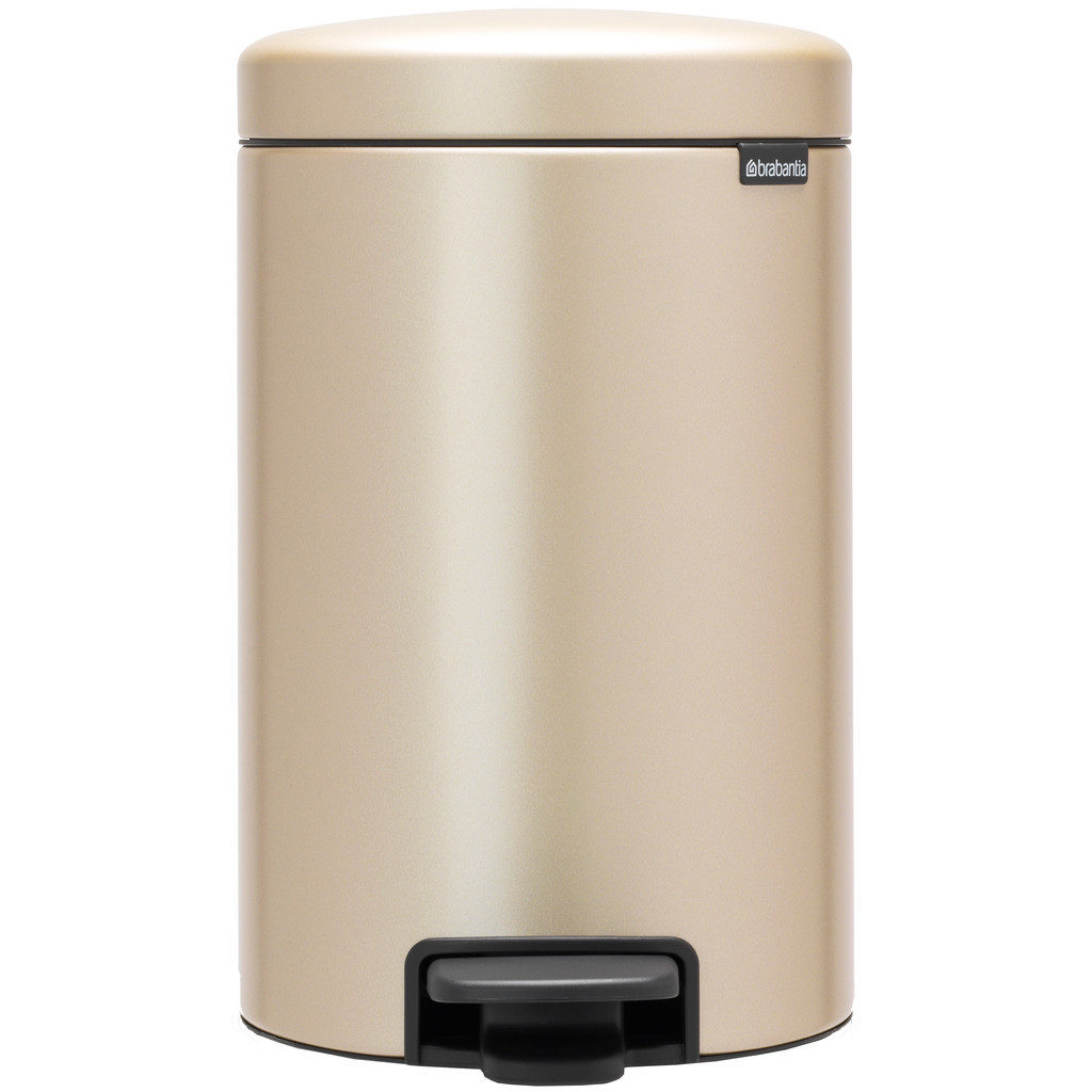 Brabantia NewIcon Pedaalemmer 12 Liter Metallic Gold