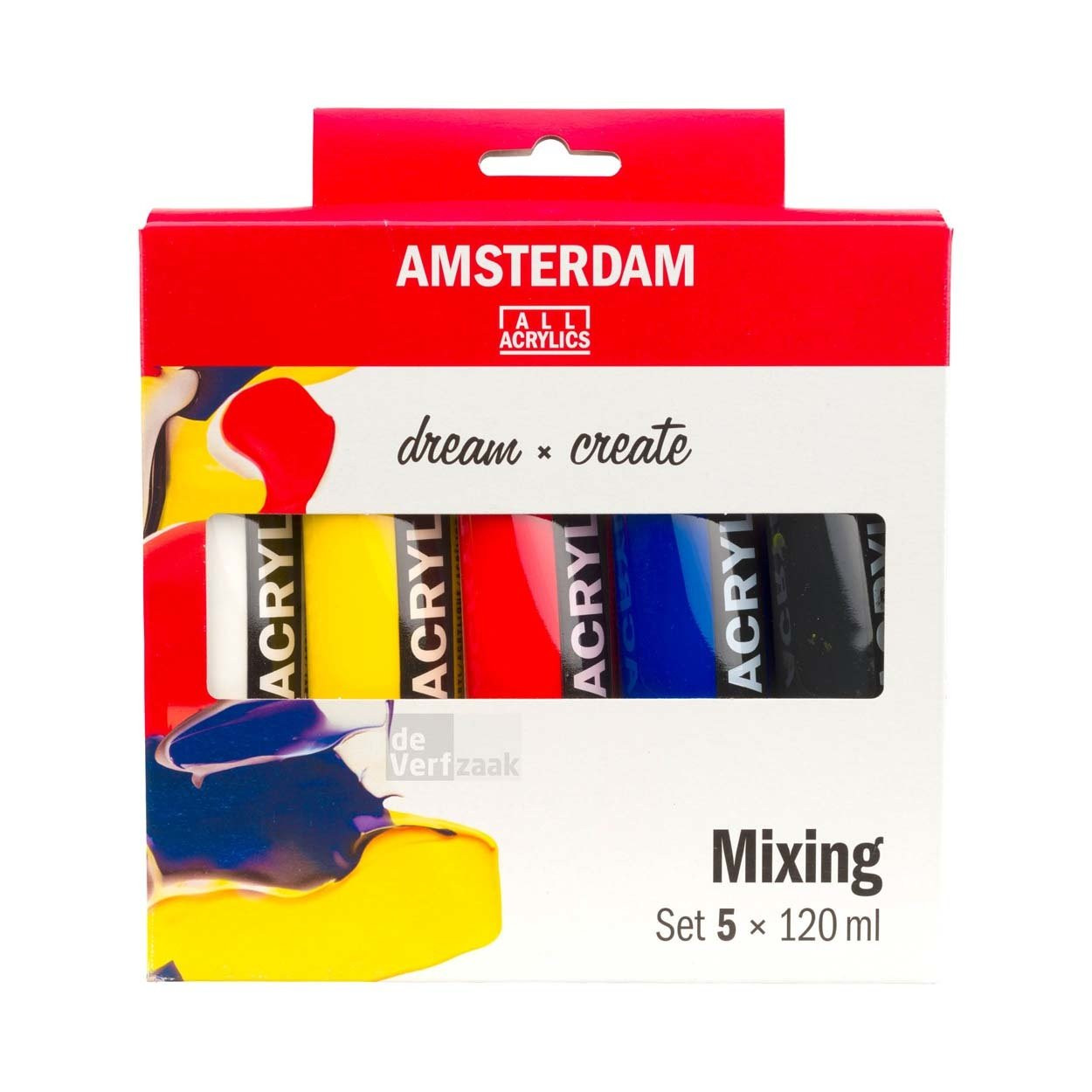 Amsterdam Acrylverf Mengset 5x120 ml