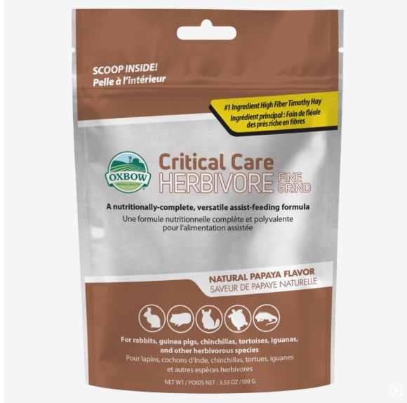 Oxbow Critical Care Fine Grind 100 gram