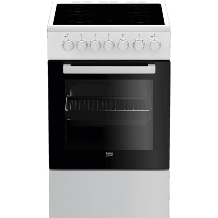 Beko FSM57100GW keramisch fornuis