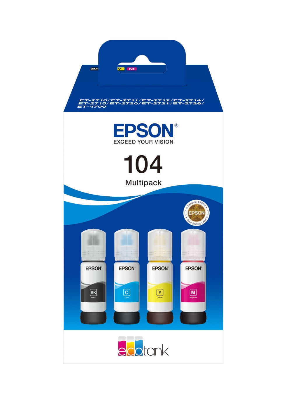 Epson 104 EcoTank inktflesjes Combo Pack Inkt