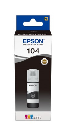 Epson 104 - Ecotank Inkt Zwart