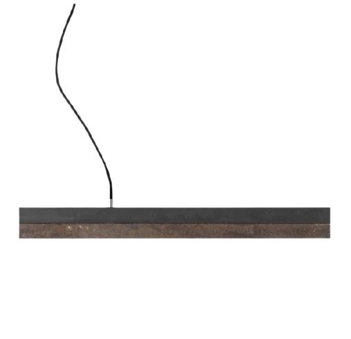 Gant - Concrete & Corten Steel Pendant Light Hanglamp