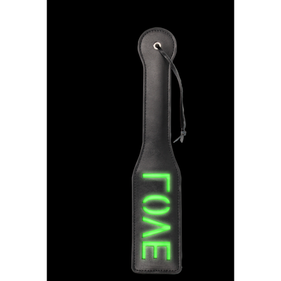 Ouch! by Shots Love Paddle - Glow in the Dark - Neon Green