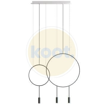 Estiluz - Revolta L73.1S1D hanglamp Wit