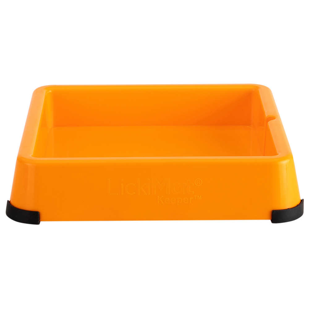 LickiMat® Likmatten-houder Indoor Keeper, oranje