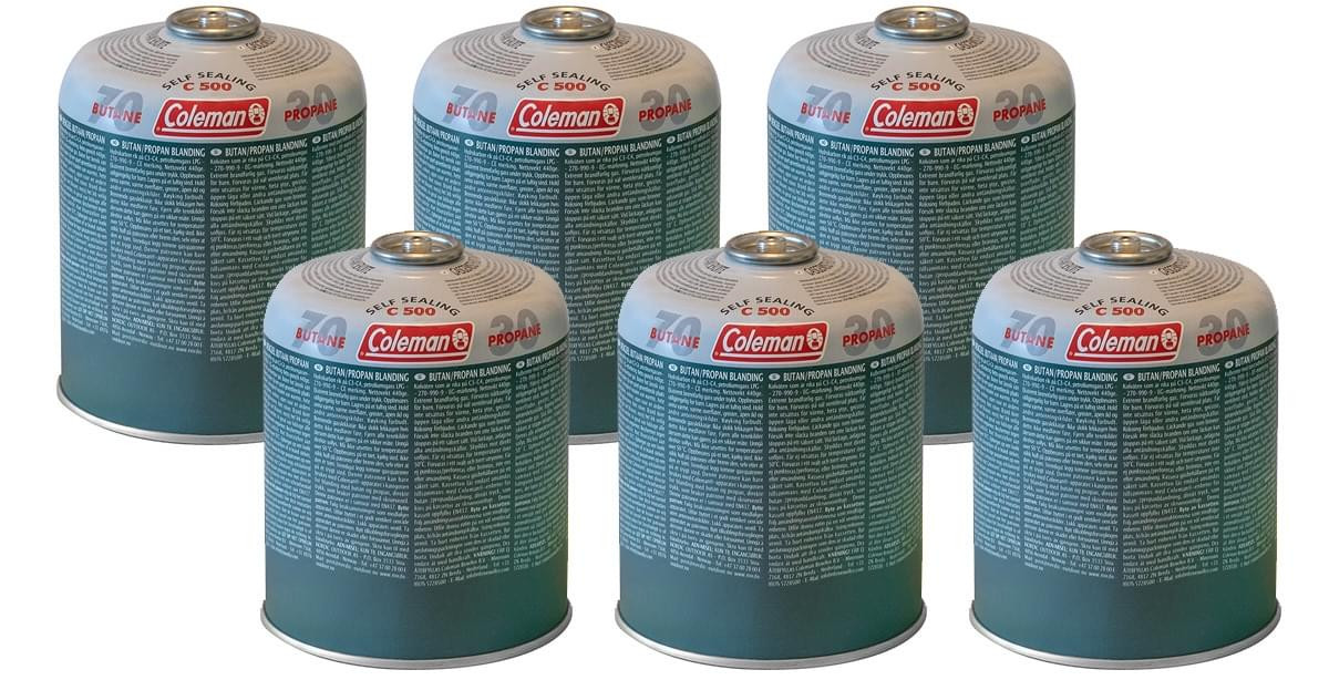 Coleman Gas Cartridge C500 6 Pack