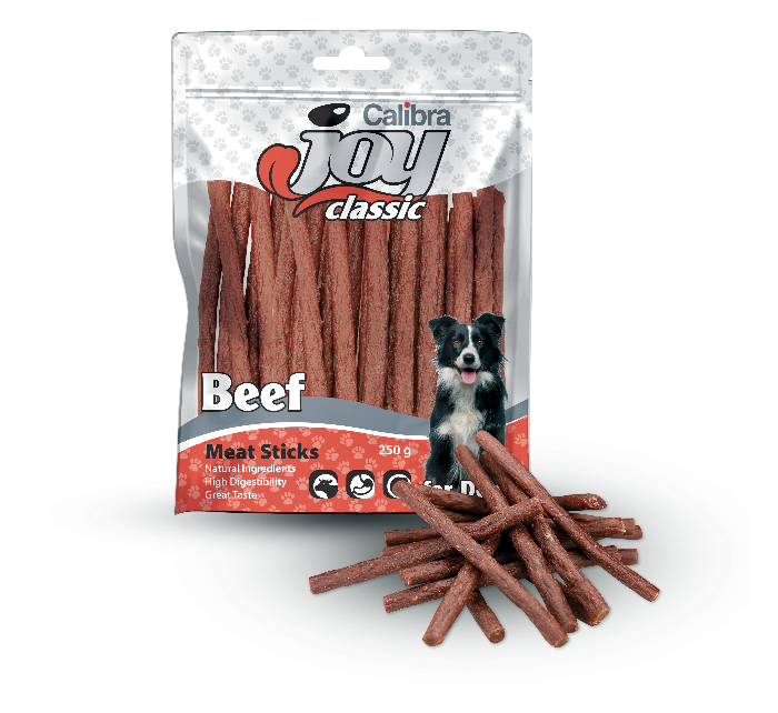 Calibra Joy Classic Dog - Beef Sticks 250g gram