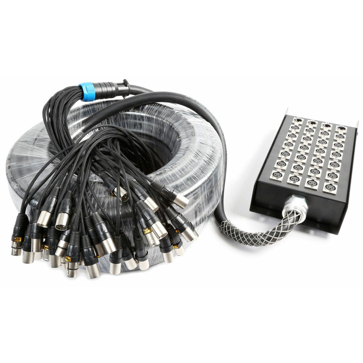 PD Connex Stage Snake 24-in 4-out XLR 50 meter