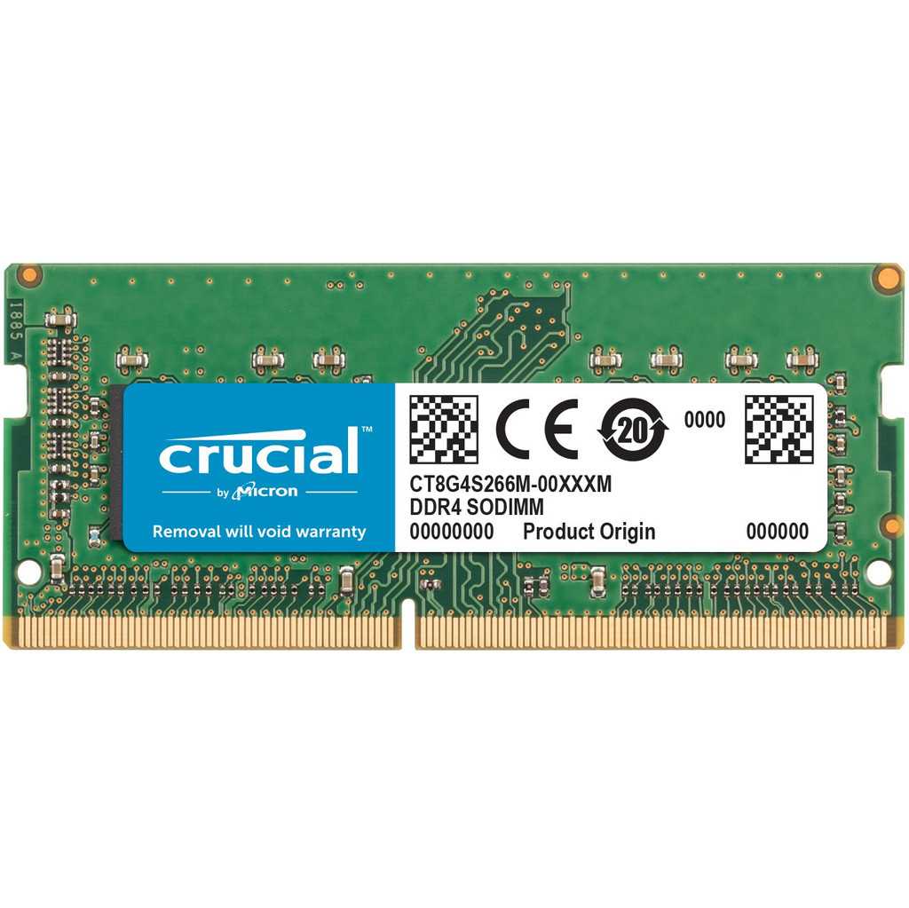 Crucial 32GB 3200MHz DDR4 SODIMM (1x32GB)