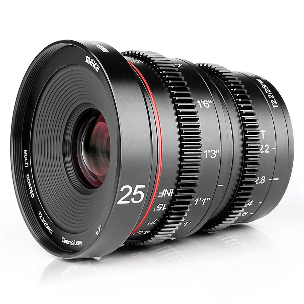 Meike MK-25mm T2.2 Sony E-mount objectief