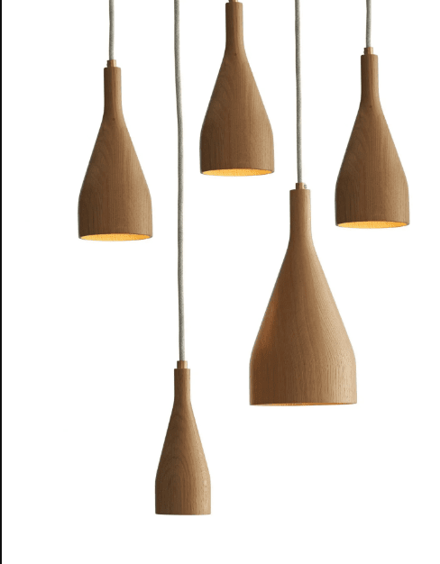 Hollands Licht - Timber 5 pcs Kroonluchter