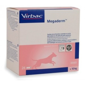 Virbac Megaderm Monodosering - hond vanaf 10 kg/ 28 zakjes 1 verpakking