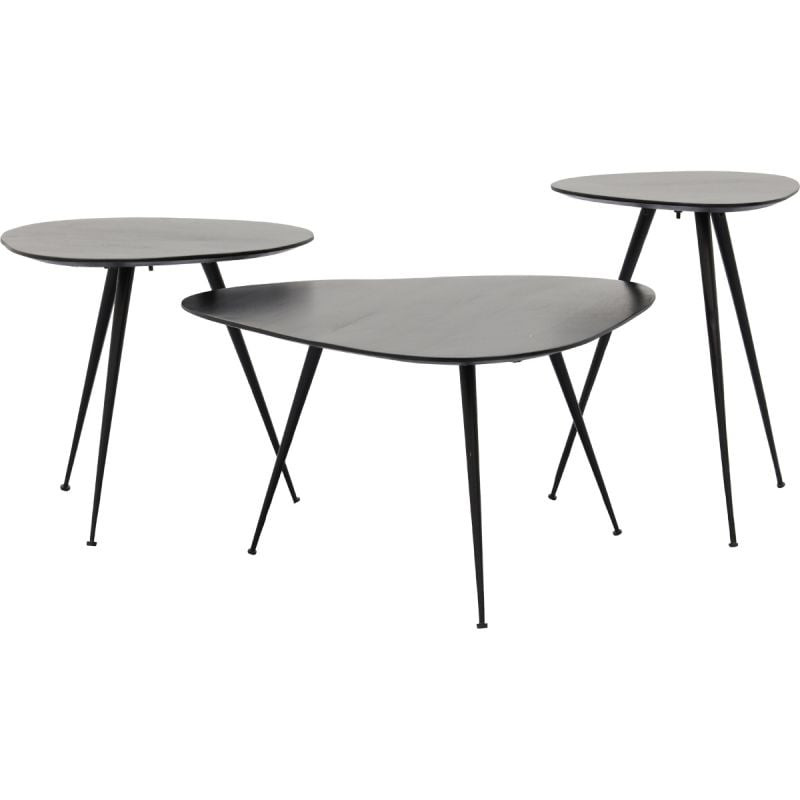 Luna Bijzettafel set van 3